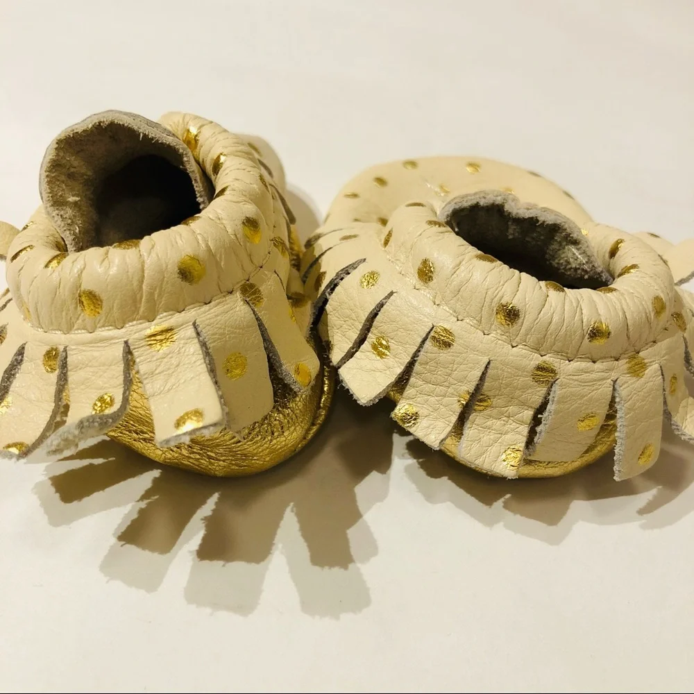 Freshly Picked Infant 1 moccasins leather soft soles